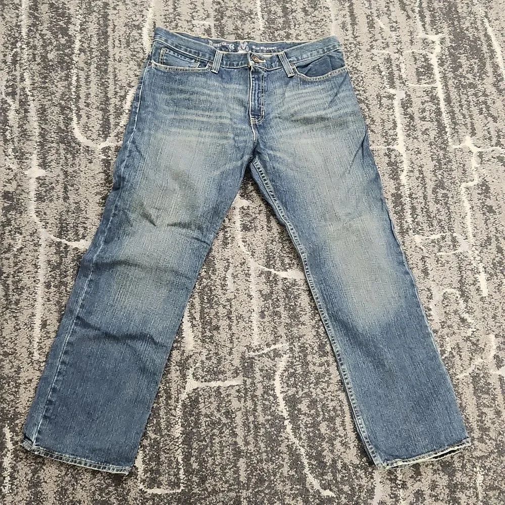 Sears & Roebuck Slim Straight Denim Jeans 36 x 30